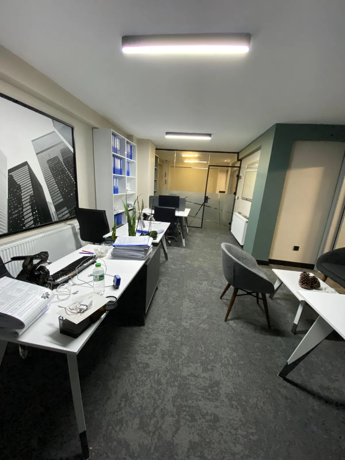 Açık ofis çalışma masaları